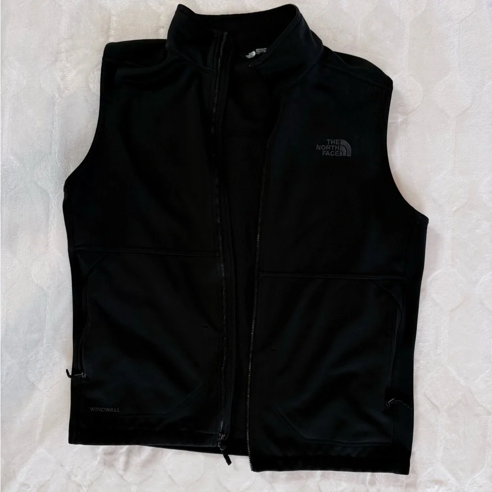 The North Face Black Softshell Vest